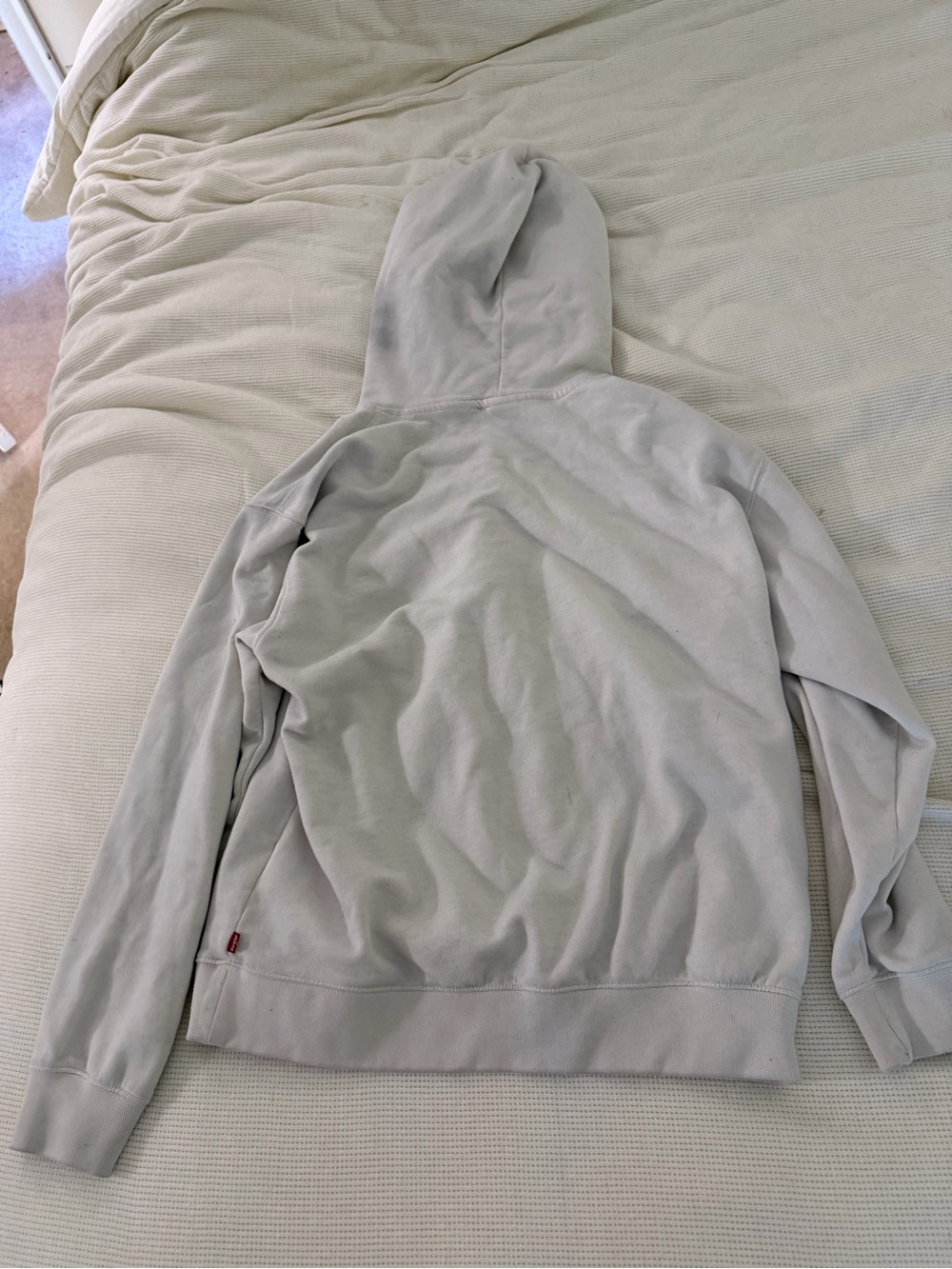 Levi’s Western Cowboy Graphic Pullover Hoodie Cream - Picture 2 of 2